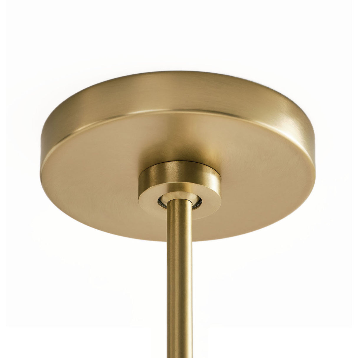 Anise 6 Light Chandelier 36", Satin Brass