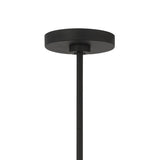 Anise 6 Light Chandelier 36", Matte Black