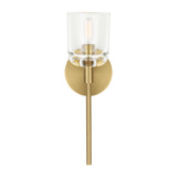 Emrys Wall Sconce 9", Modern Brass