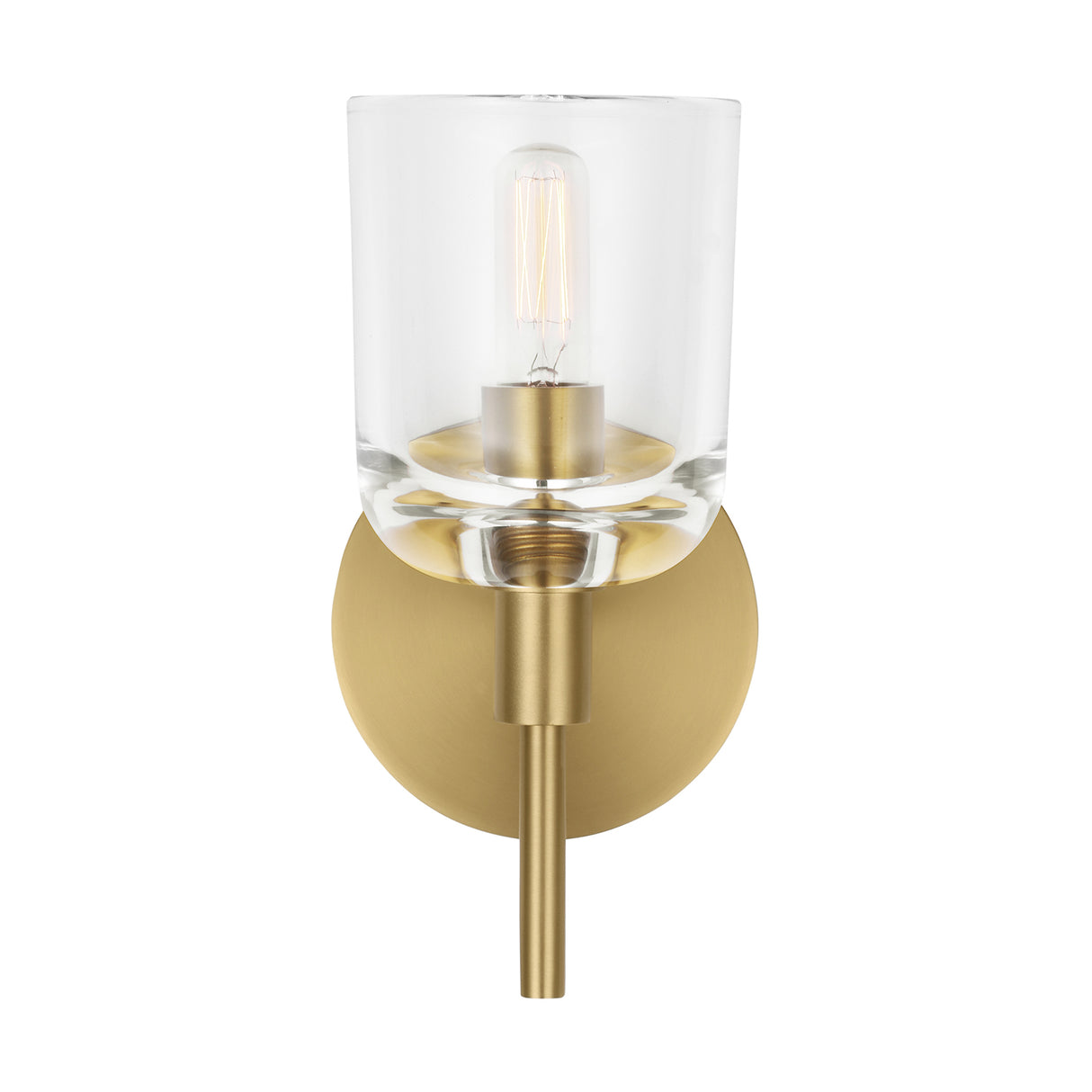 Emrys Wall Sconce 9", Modern Brass