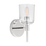 Emrys Wall Sconce 9", Polished Nickel