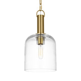 Emrys Pendant 8", Modern Brass