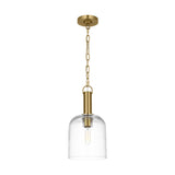 Emrys Pendant 8", Modern Brass