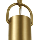 Emrys Pendant 8", Modern Brass