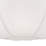 Ava Semi-Flush 18", Modern Brass