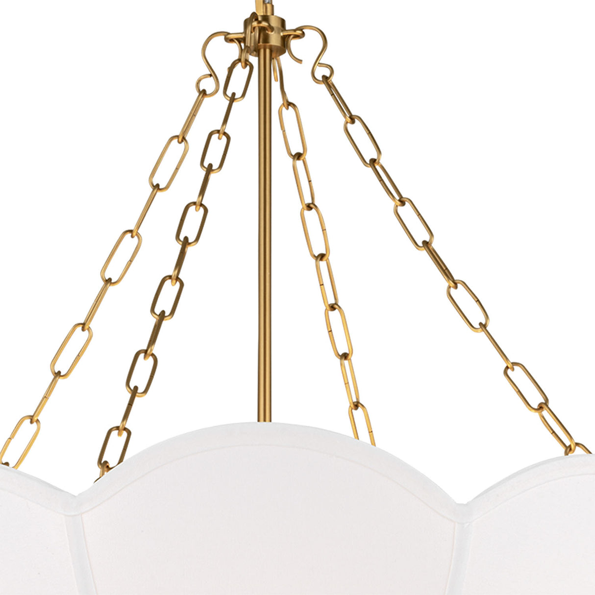 Ava Pendant 24", Modern Brass