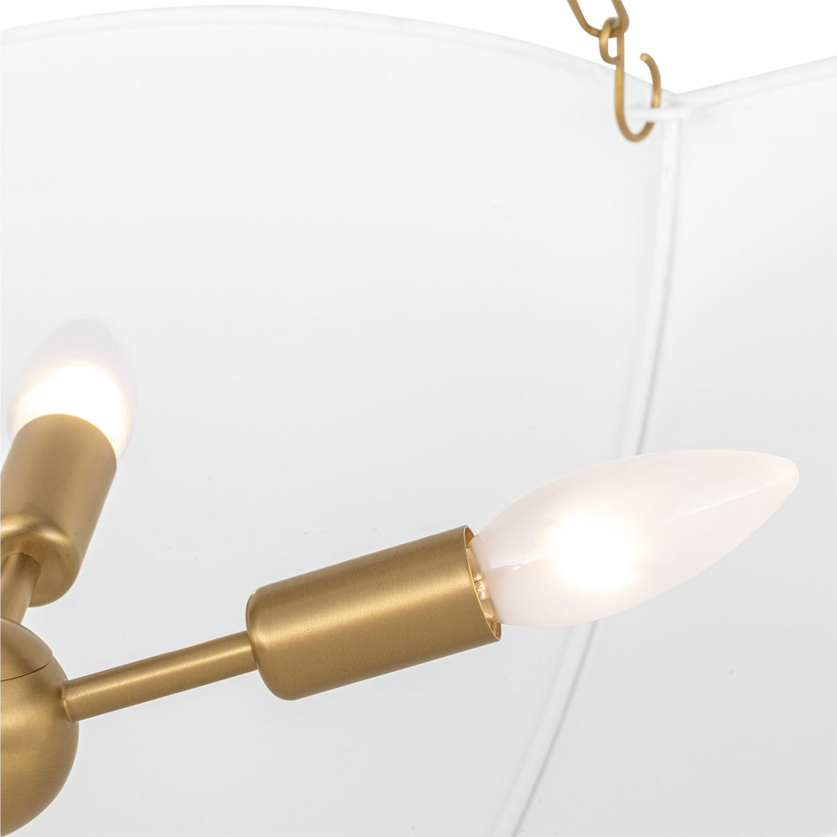 Ava Pendant 32", Modern Brass