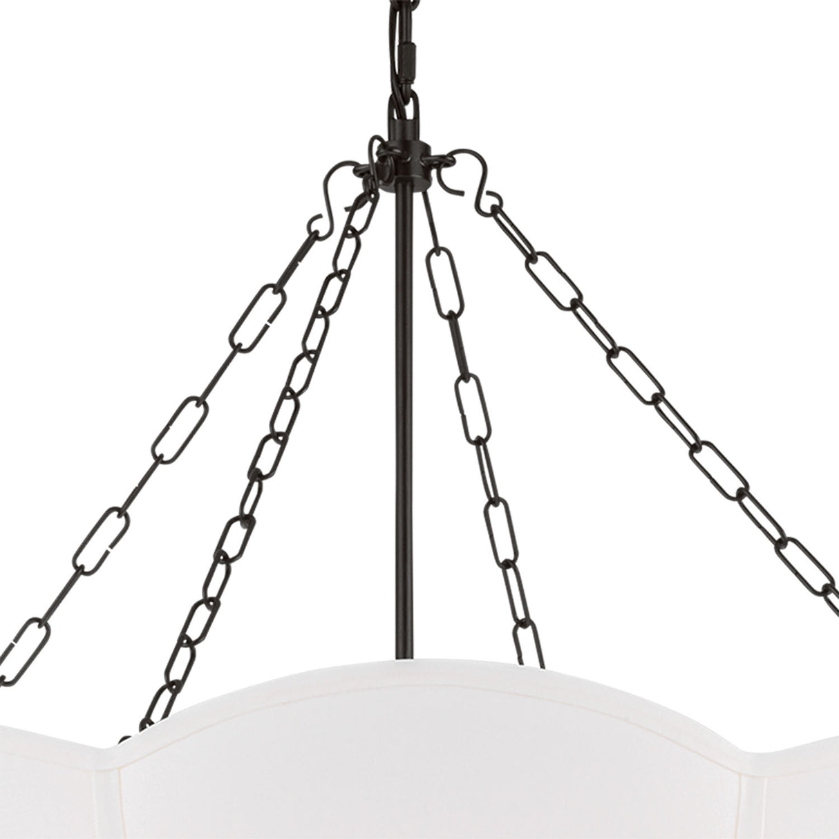 Ava Pendant 32", Aged Iron