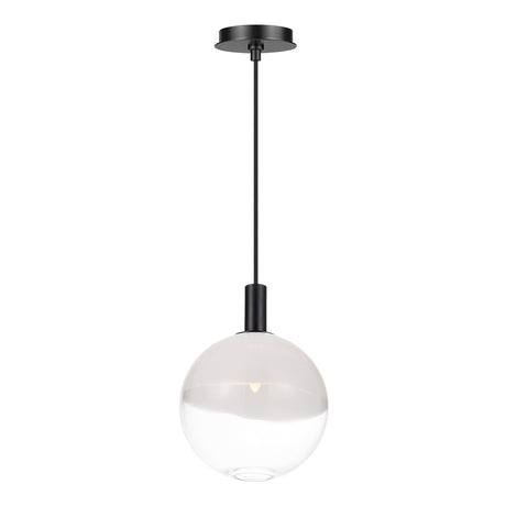Merrick Pendant 8", Aged Iron