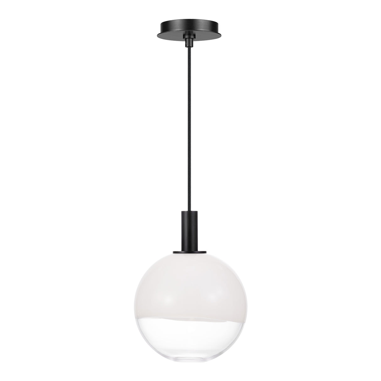 Merrick Pendant 8", Aged Iron