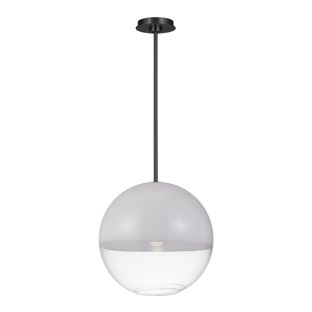Merrick Pendant 14", Aged Iron