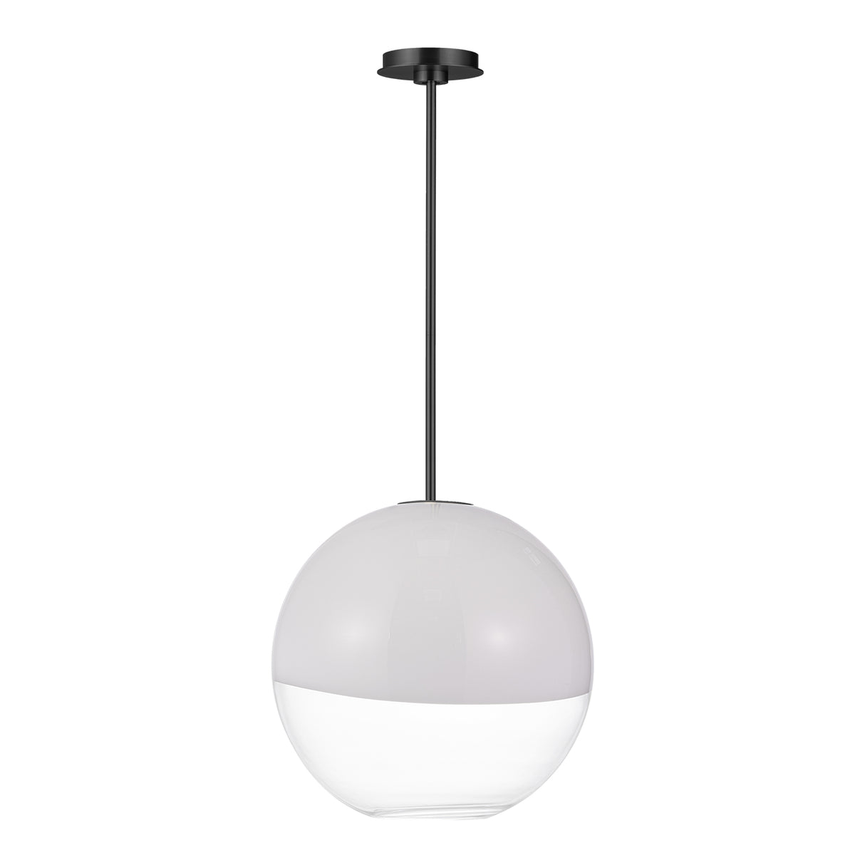 Merrick Pendant 14", Aged Iron
