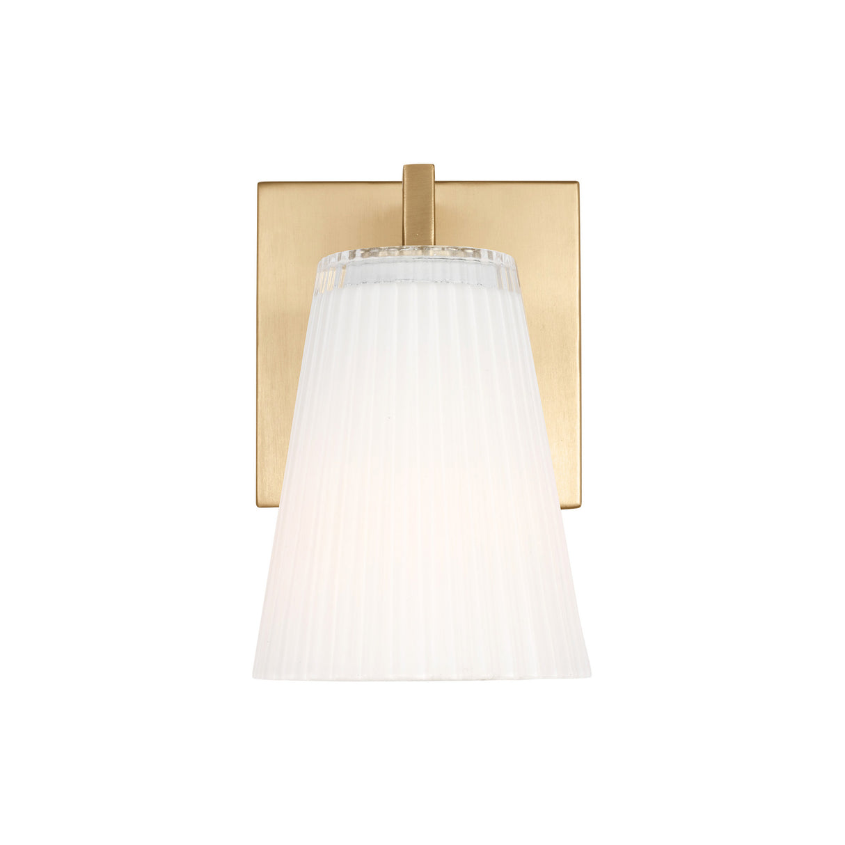 Margot Wall Sconce 8", Satin Brass
