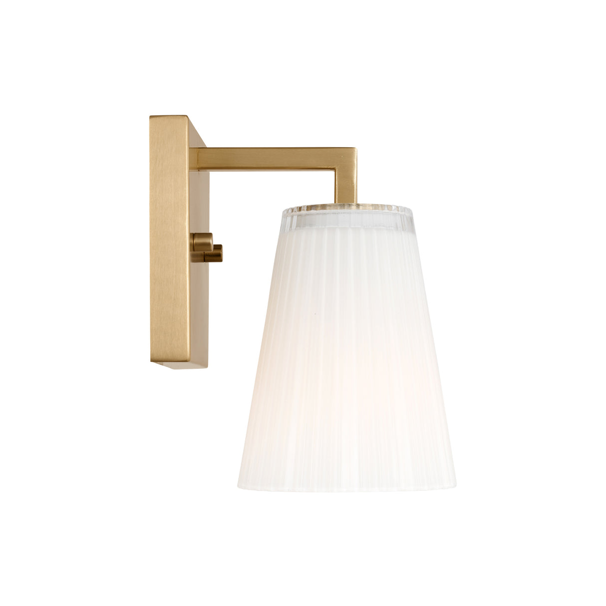 Margot Wall Sconce 8", Satin Brass