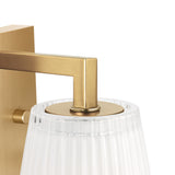 Margot Wall Sconce 8", Satin Brass