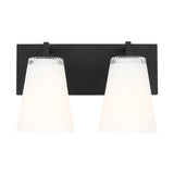Margot 2 Light Vanity, Matte Black