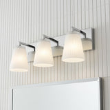 Margot 3 Light Vanity, Chrome