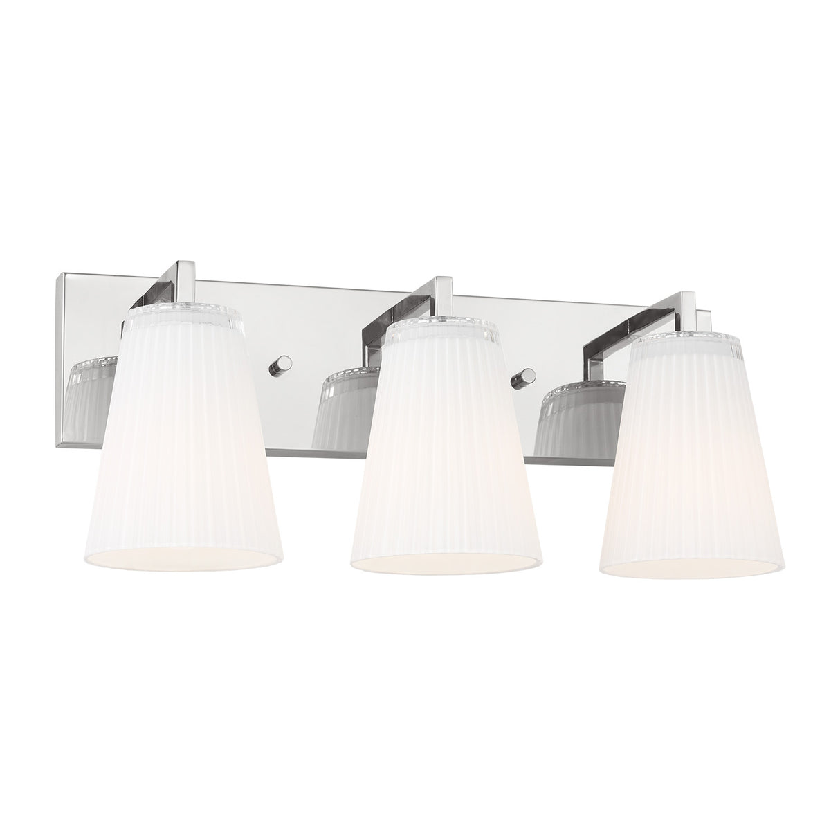 Margot 3 Light Vanity, Chrome
