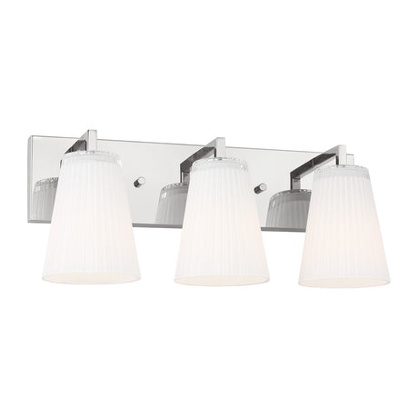 Margot 3 Light Vanity, Chrome