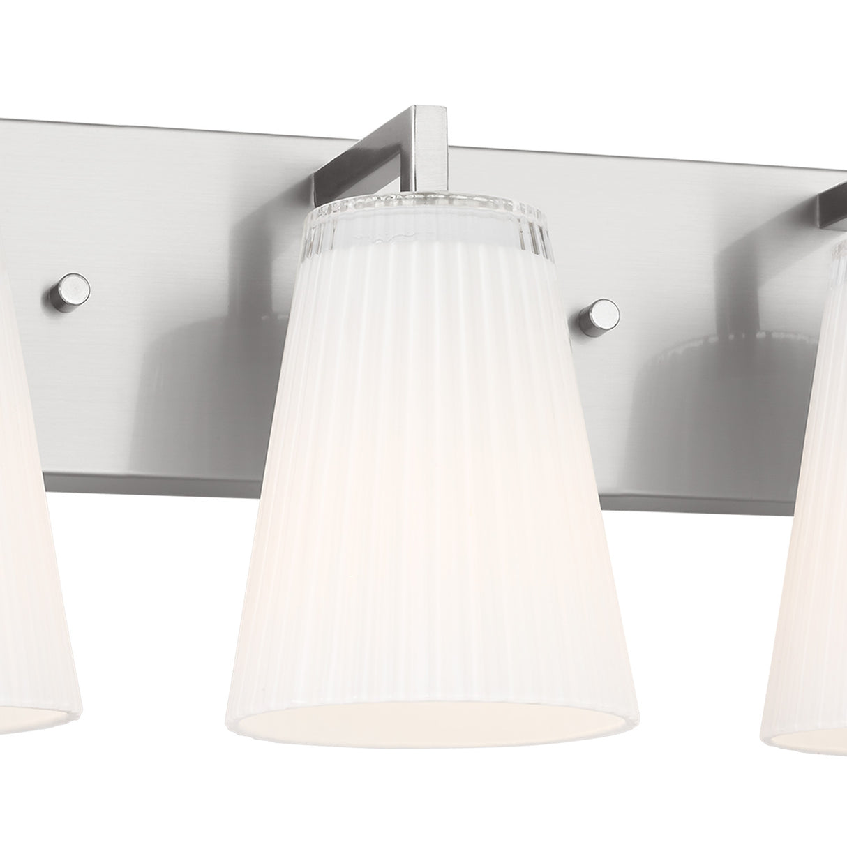 Margot 3 Light Vanity, Brushed Nickel