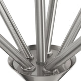 Odalyn 5 Light Chandelier 31, Brushed Nickel