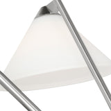 Odalyn 5 Light Chandelier 31, Brushed Nickel