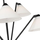 Odalyn 5 Light Chandelier 31, Matte Black