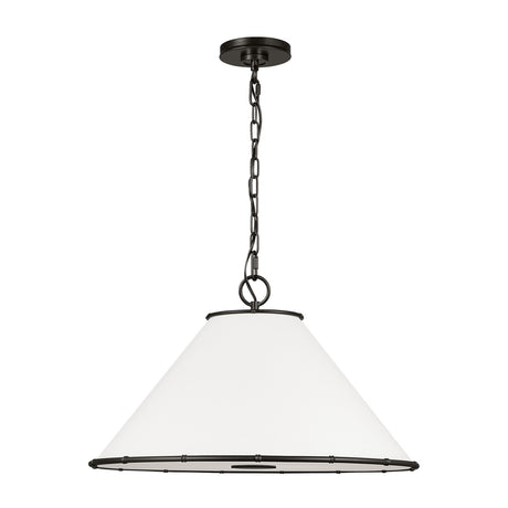 Gael Medium Pendant 22", Aged Iron
