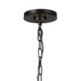 Gael Medium Pendant 22", Aged Iron