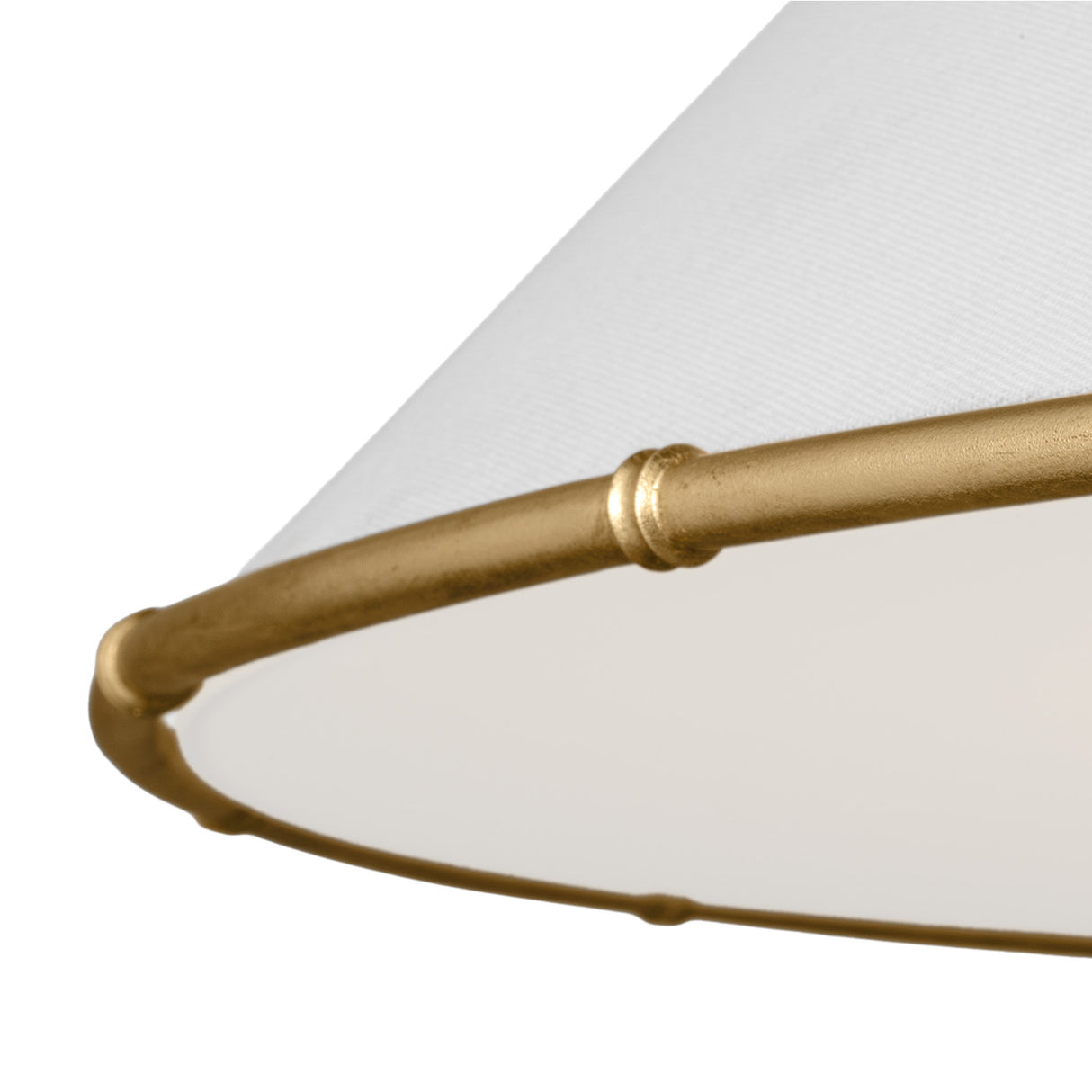 Gael Large Pendant 28", Gilded Brass