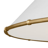 Gael Large Pendant 28", Gilded Brass