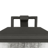 Harrison Outdoor Medium Wall Light 14", Textured Black