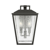 Harrison Outdoor Medium Wall Light 14", Textured Black