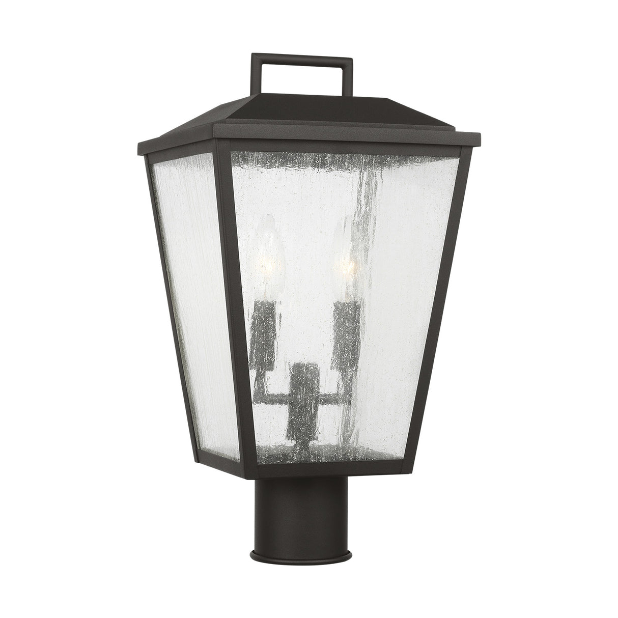 Harrison Outdoor Post Light, Textured Black