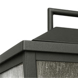 Harrison Outdoor Post Light, Textured Black