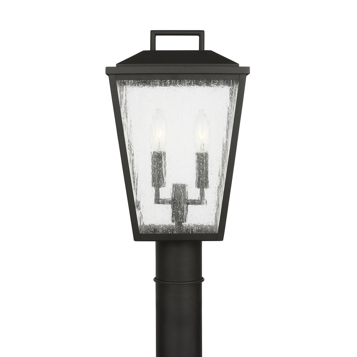 Harrison Outdoor Post Light, Textured Black