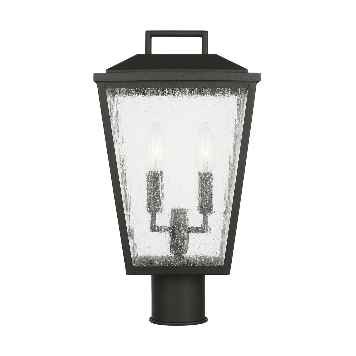 Harrison Outdoor Post Light, Textured Black