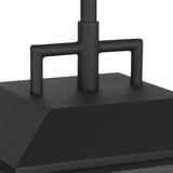 Harrison Outdoor Hanging Light, Textured Black