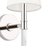 Audrey Wall Sconce 19", Polished Nickel
