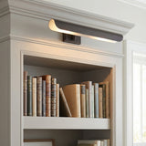 Denton Picture Light 18", Aged Iron for Transitional home with Gray walls