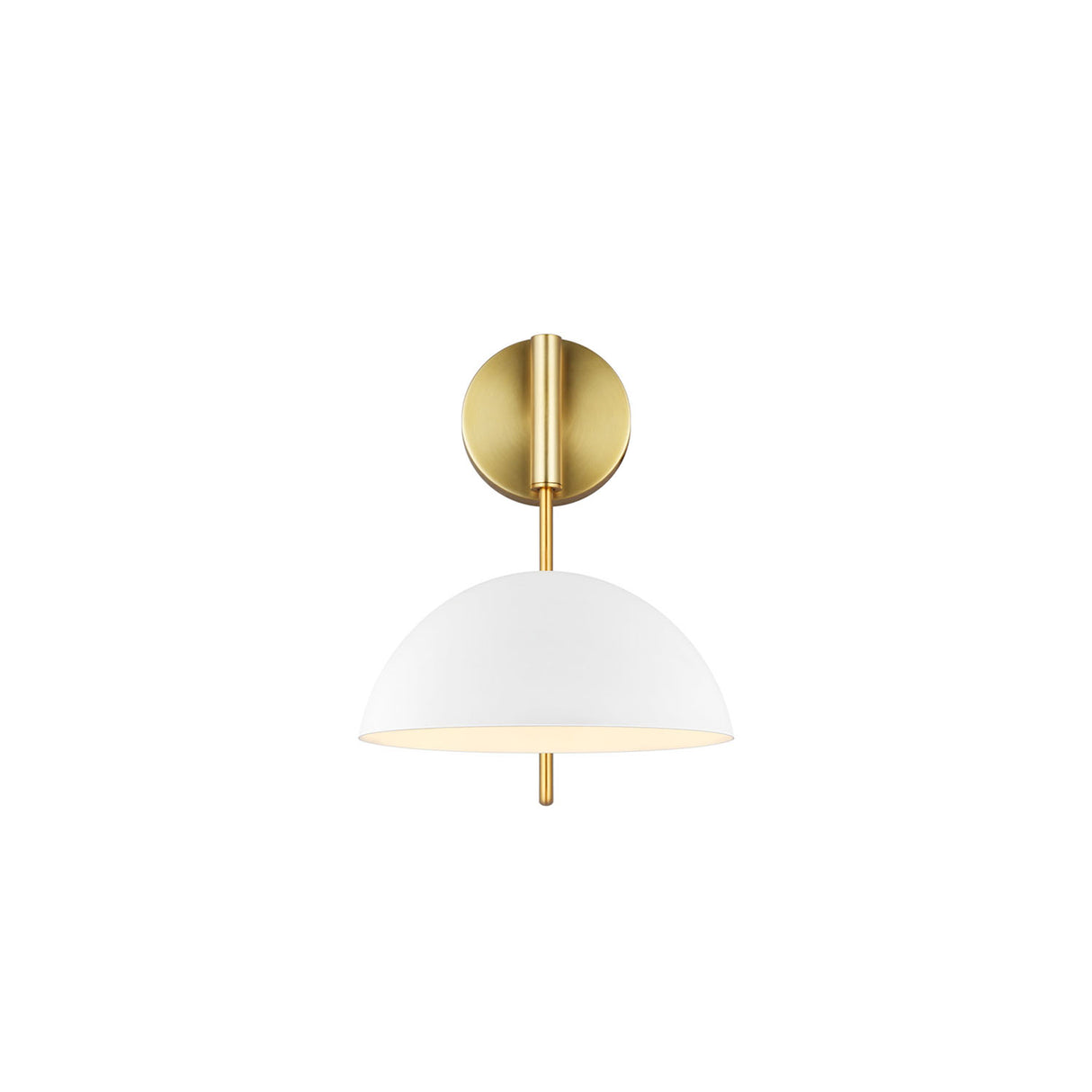 Camden Adjustable Wall Sconce, Matte White