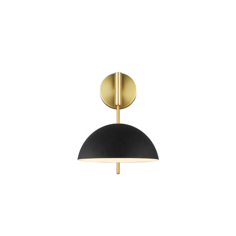 Camden Adjustable Wall Sconce, Matte Black