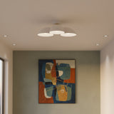 Camden Semi-Flush 24", Matte White for Modern home with White Walls