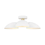 Camden Semi-Flush 24", Matte White