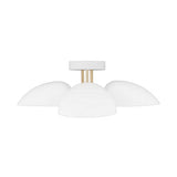 Camden Semi-Flush 24", Matte White