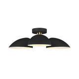 Camden Semi-Flush 24", Matte Black