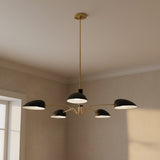 Camden 5 Light Chandelier 48" for Modern home with Beige walls