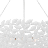 Floren Large Pendant 24", Textured White