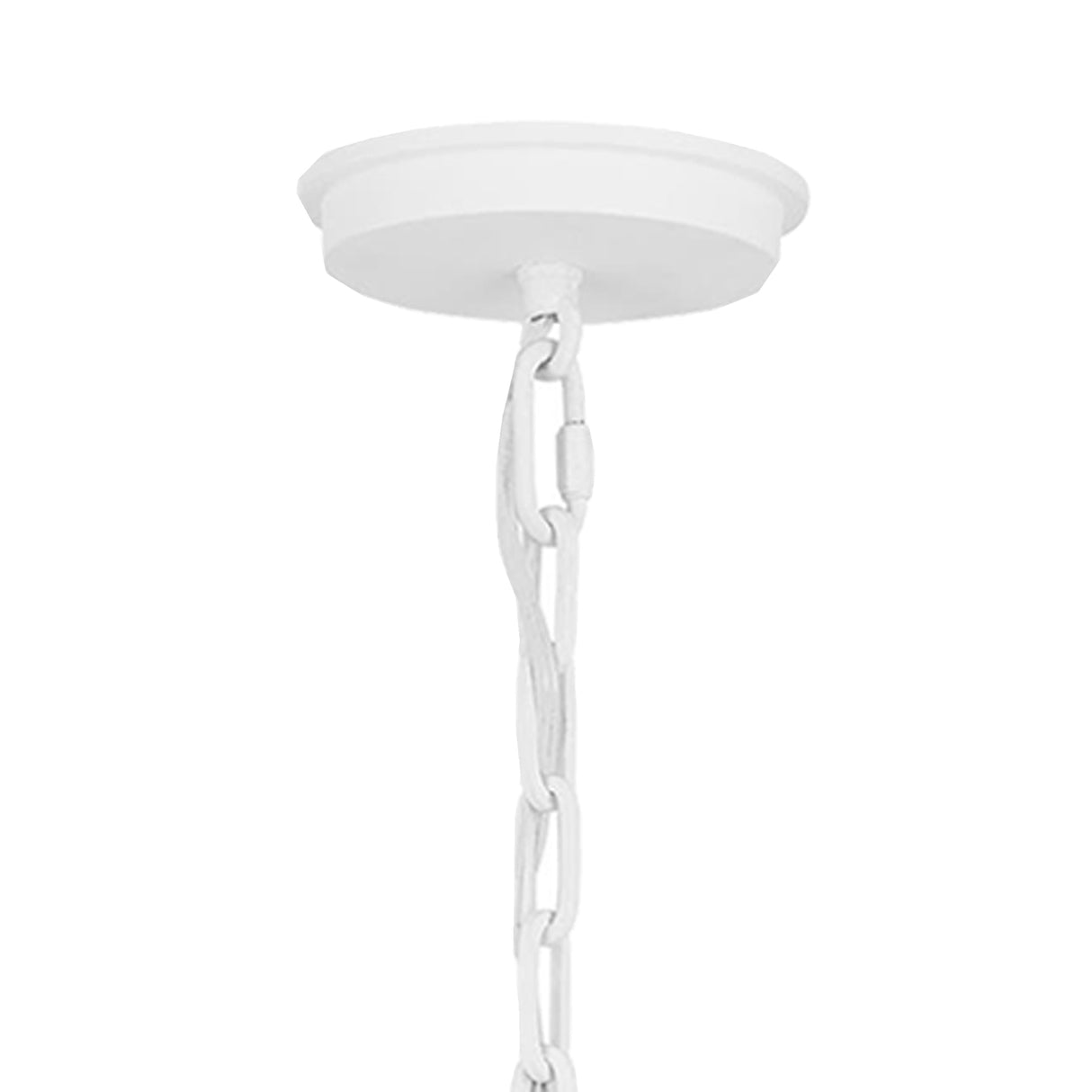 Floren Large Pendant 24", Textured White