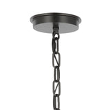 Floren Large Pendant 24", Aged Iron